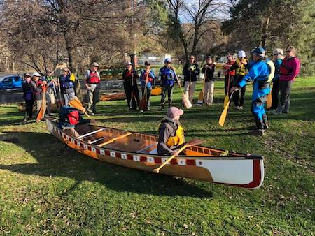 Canoe Lesson from a Qualified Instructor