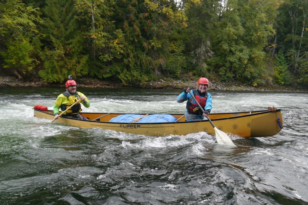 Tandem Paddlers Adams 