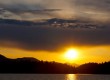 Sunset Sandy Lake