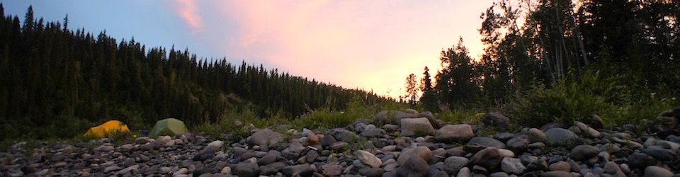 At the Portage - Jennings River