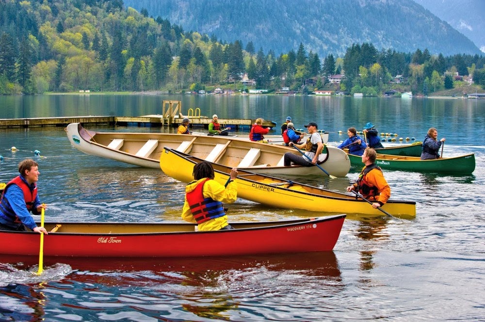 CAnoe Festival on the water